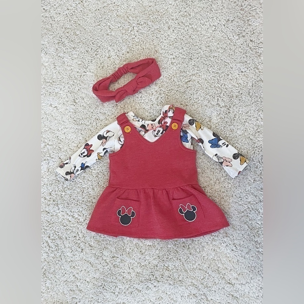 Disney | Baby Girl Minnie Dress, Size 6-9 Months‎